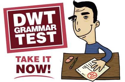 Daily Writing Tips Grammar Test