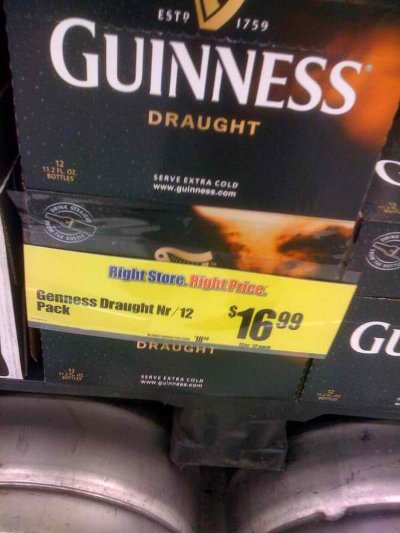 guiness typo