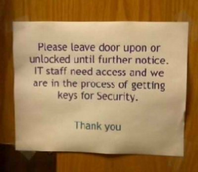 leave door typo