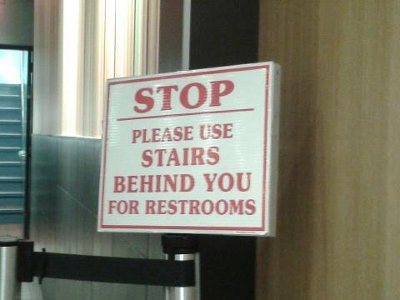 stairs typo